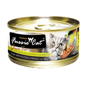 Fussie Cat Can: Tuna with Mussels